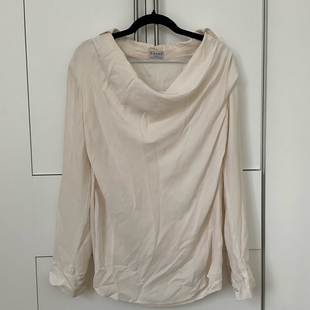 Frame Long Sleeve Blouse